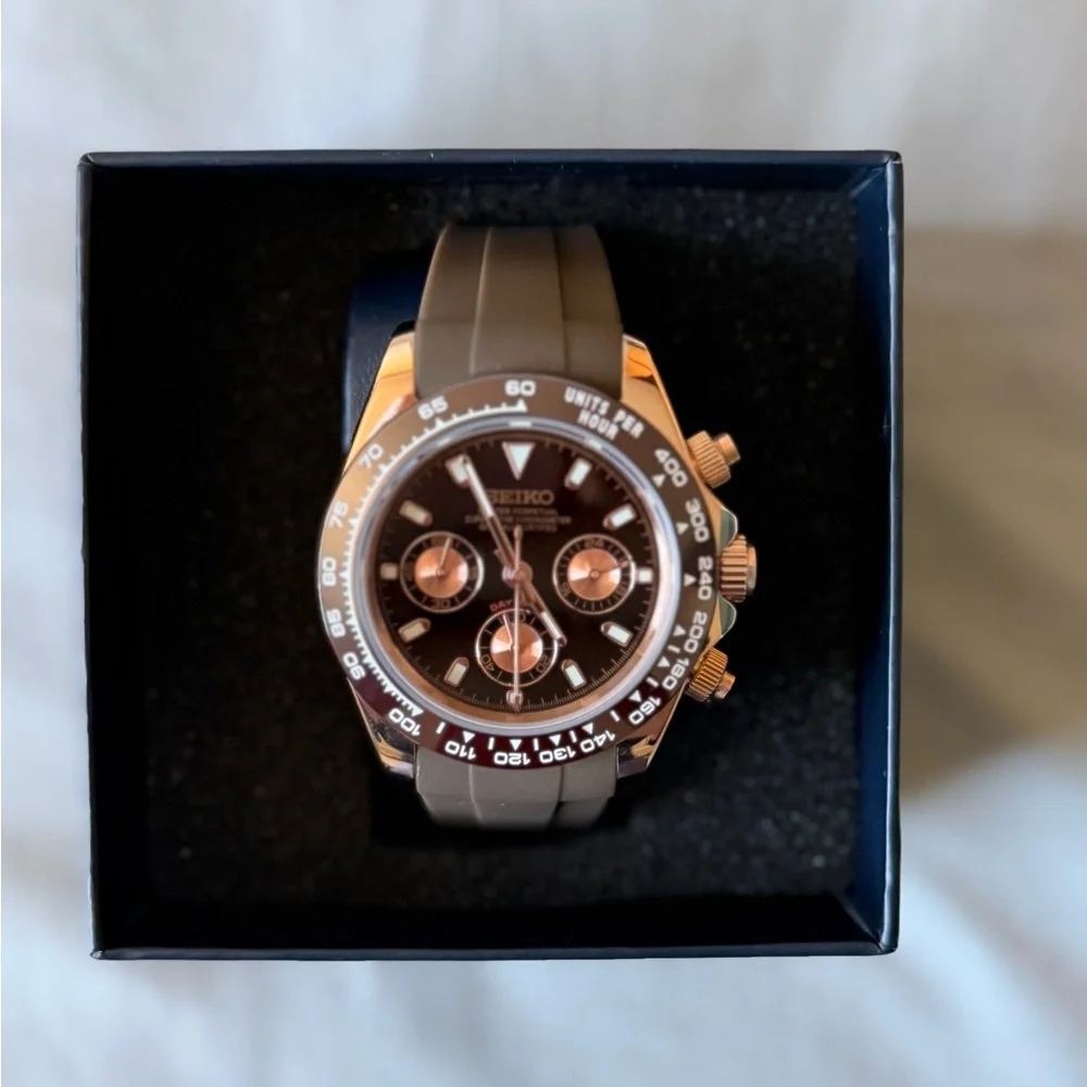 Seiko Mod: Caramel Mocha Daytona - Picture 14 of 14